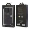 Audi Carbon Fiber - Case for iPhone 14 Pro (Black)