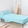 Fitted sheet HappyFriday BASIC KIDS Blue 105 x 200 x 32 cm