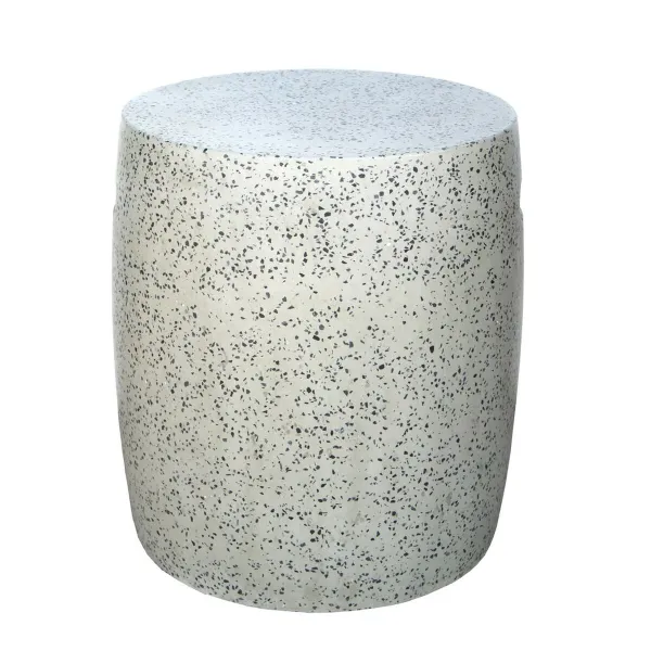 taburete Terrazzo Melns 40 x 40 x 45 cm