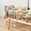 Traipiem izturīgs galdauts Belum Christmas City 155 x 155 cm