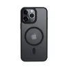 Crong Hybrid Frost MAG Cover - iPhone 15 Pro Max MagSafe Case (Black)