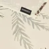Stain-proof resined tablecloth Belum Christmas Flowers White Brown Red Green 150 x 150 cm