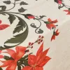 Traipiem izturīgs sveķu galdauts Belum Christmas Symetric Sarkans Zaļš Lins 300 x 150 cm