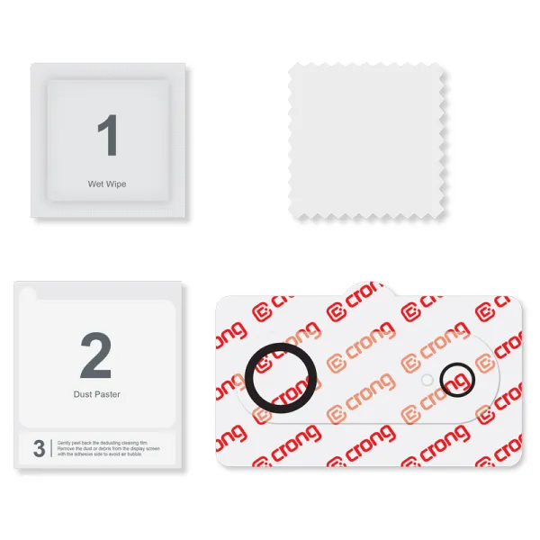 Crong Lens Shield - Glass for the iPhone Air camera and lens