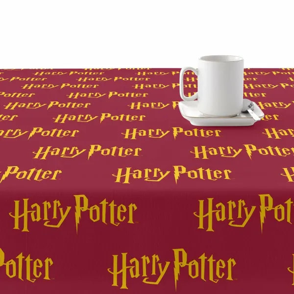 Stain-proof resined tablecloth Harry Potter Red