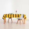 Stain-proof resined tablecloth Harry Potter Hufflepuff Multicolour 150 x 150 cm