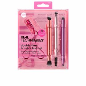 Dvigubo įsiskverbimo diržai Real Techniques DOUBLE TIME BRUSH + LAST 4 Dalys