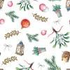 Dėmėms atspari derva dengta staltiesė Belum Merry Christmas Spalvotas 250 x 150 cm