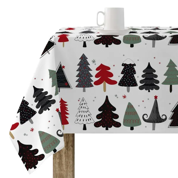 Dėmėms atspari derva dengta staltiesė Belum Merry Christmas Spalvotas 150 x 150 cm