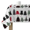 Dėmėms atspari derva dengta staltiesė Belum Merry Christmas Spalvotas 150 x 150 cm
