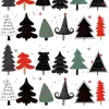 Dėmėms atspari derva dengta staltiesė Belum Merry Christmas Spalvotas 150 x 150 cm