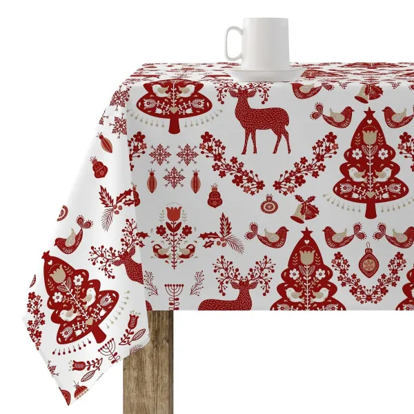 Dėmėms atspari derva dengta staltiesė Belum Merry Christmas Spalvotas 300 x 150 cm