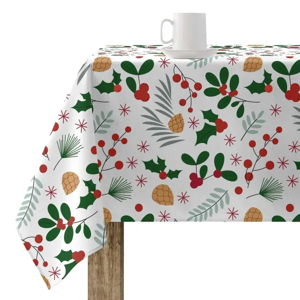 Dėmėms atspari derva dengta staltiesė Belum Merry Christmas Spalvotas 300 x 150 cm