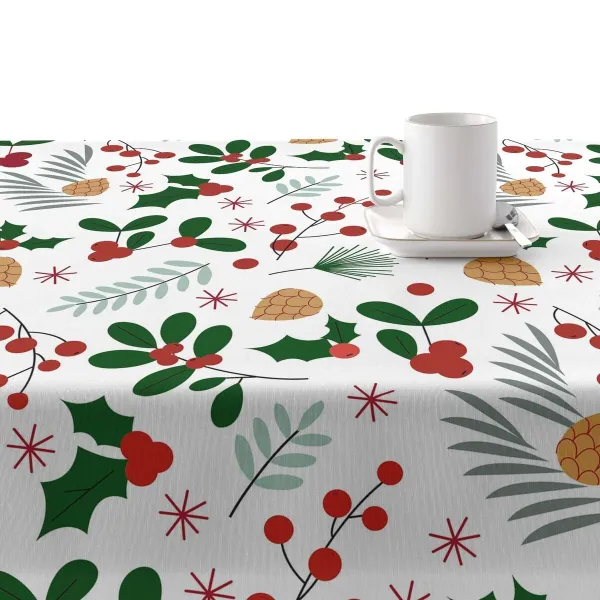 Dėmėms atspari derva dengta staltiesė Belum Merry Christmas Spalvotas 300 x 150 cm