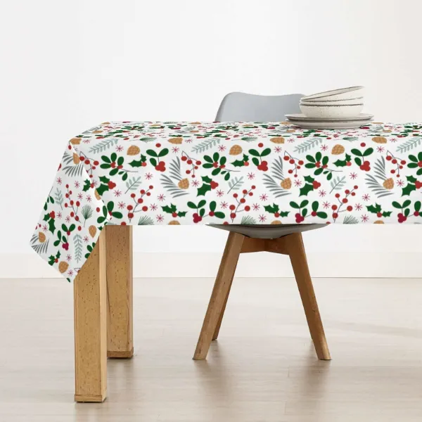 Dėmėms atspari derva dengta staltiesė Belum Merry Christmas Spalvotas 300 x 150 cm