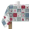 Dėmėms atspari derva dengta staltiesė Belum Merry Christmas Spalvotas 100 x 150 cm