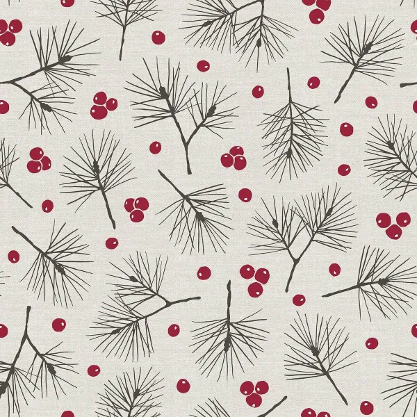 Stain-proof resined tablecloth Belum Merry Christmas Multicolour 100 x 150 cm