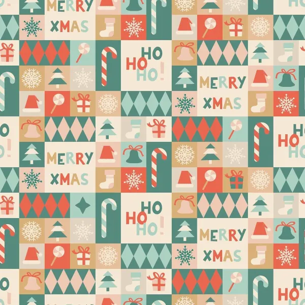 Stain-proof resined tablecloth Belum Merry Christmas Multicolour 100 x 150 cm