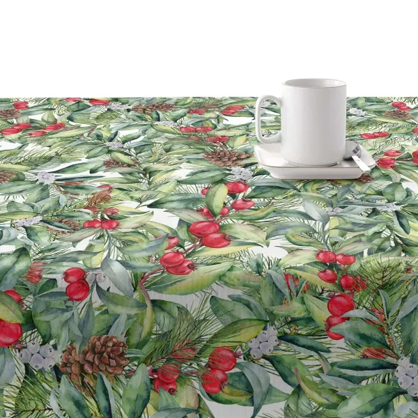 Dėmėms atspari derva dengta staltiesė Belum Christmas Spalvotas 200 x 150 cm
