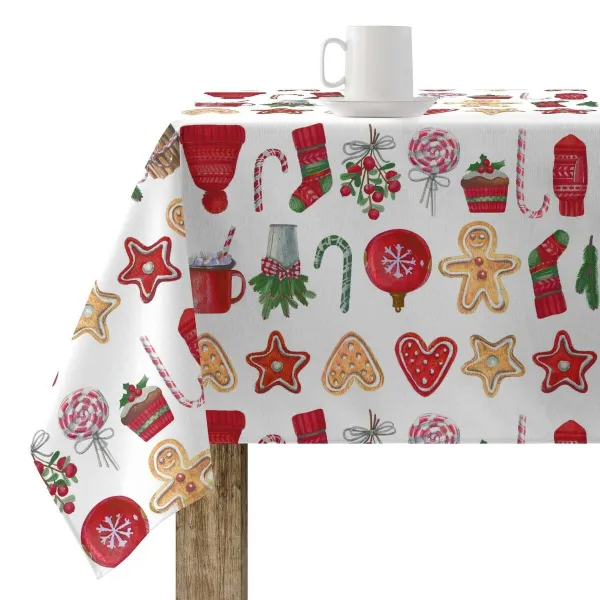 Traipiem izturīgs sveķu galdauts Belum Merry Christmas Daudzkrāsains 200 x 150 cm