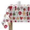 Stain-proof resined tablecloth Belum Merry Christmas Multicolour 200 x 150 cm