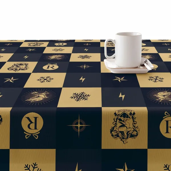 Dėmėms atspari derva dengta staltiesė Harry Potter Ravenclaw Christmas Spalvotas 200 x 150 cm