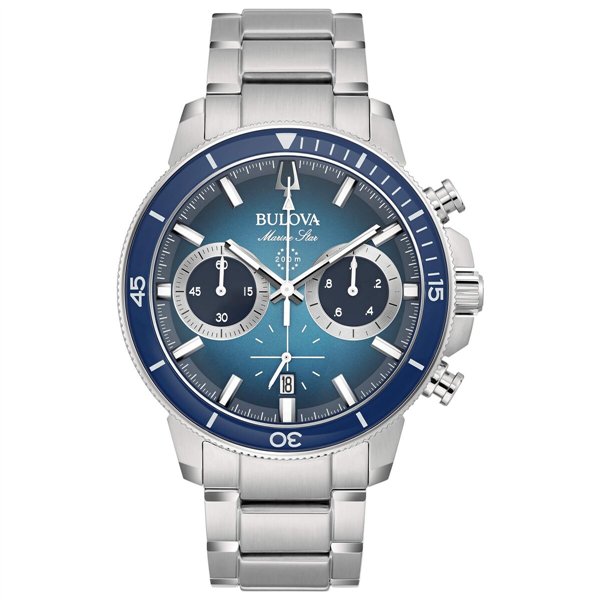 Meeste Kell Bulova 96B380 Hõbedane