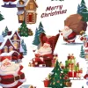 Dėmėms atspari derva dengta staltiesė Belum Papa Noel Spalvotas 250 x 150 cm