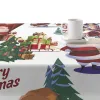 Dėmėms atspari derva dengta staltiesė Belum Papa Noel Spalvotas 250 x 150 cm