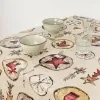 Dėmėms atspari derva dengta staltiesė Belum Wooden Christmas Spalvotas 100 x 150 cm