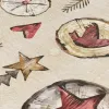 Dėmėms atspari derva dengta staltiesė Belum Wooden Christmas Spalvotas 100 x 150 cm