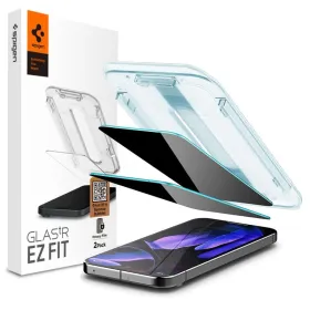Spigen GLAS.TR EZ FIT Privacy 2-Pack - Tempered Glass with Privacy Filter for Google Pixel 9 / 9 Pro / 10 / 10 Pro (2 pcs)
