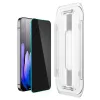 Spigen GLAS.TR EZ FIT Privacy 2-Pack - Tempered Glass with Privacy Filter for Google Pixel 9 / 9 Pro / 10 / 10 Pro (2 pcs)