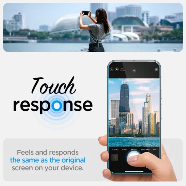 Spigen GLAS.TR EZ FIT Privacy 2-Pack - Tempered Glass with Privacy Filter for Google Pixel 9 / 9 Pro / 10 / 10 Pro (2 pcs)