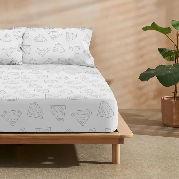 Apsitempianti paklodė Superman Superman Spalvotas Lova 160 160 x 200 cm