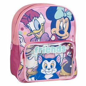 Школьный рюкзак Minnie Mouse Розовый
