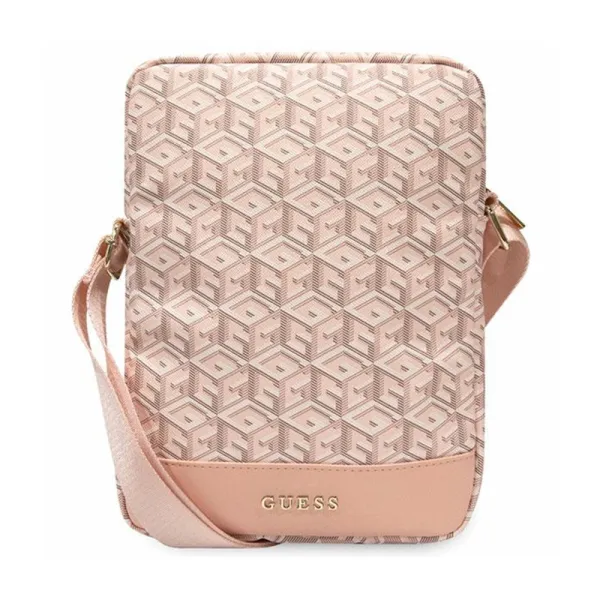 Guess GCube Stripe Tablet Bag - 10" Tablet bag (Pink)