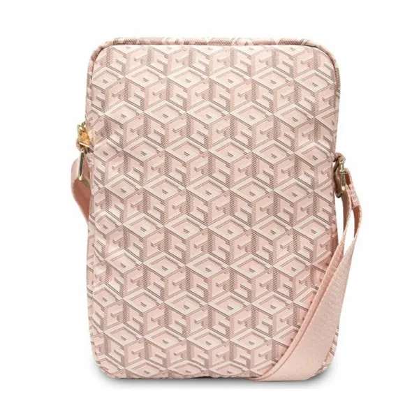 Guess GCube Stripe Tablet Bag - 10" Tablet bag (Pink)