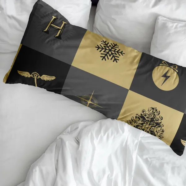 Pagalvės užvalkalas Harry Potter Christmas Spalvotas 175 Siūlai 45 x 110 cm