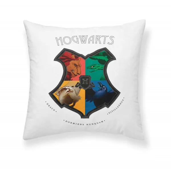 Spilvendrāna Harry Potter Shields Balts Daudzkrāsains 45 x 45 cm
