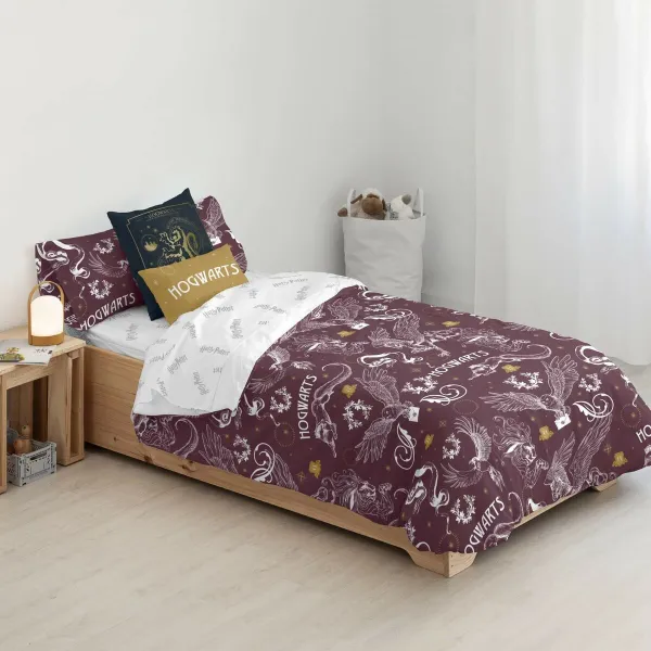 Šiaurės šalių viršelis Harry Potter Creatures Spalvotas 175 Siūlai 220 x 220 cm Lova 135/140