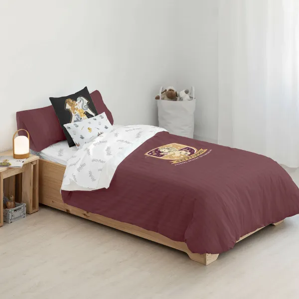 Šiaurės šalių viršelis Harry Potter Gryffindor Sweet Spalvotas 175 Siūlai 200 x 200 cm Lova 120