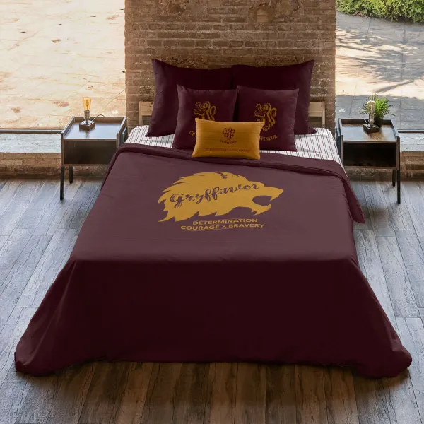 Šiaurės šalių viršelis Harry Potter Gryffindor Values Spalvotas 175 Siūlai 180 x 220 cm Lova 105