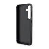 BMW Leather Carbon Blue Line - Case for Samsung Galaxy S24 (black)