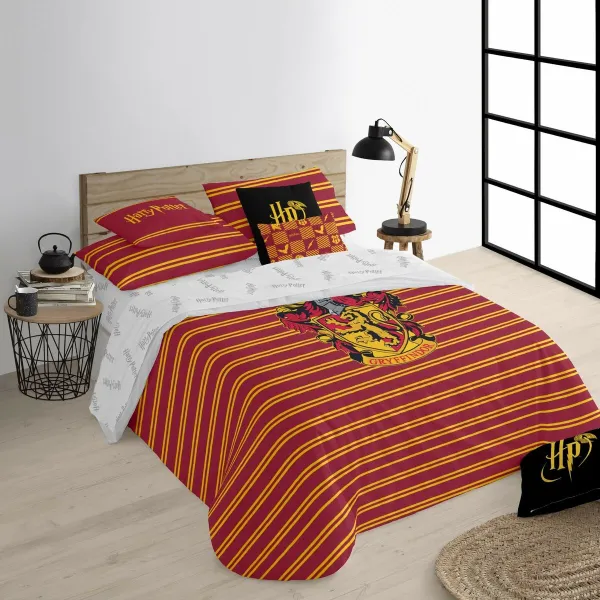 Šiaurės šalių viršelis Harry Potter Gryffindor Spalvotas 175 Siūlai 200 x 200 cm Lova 120