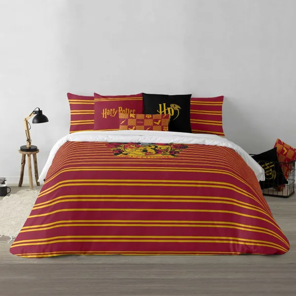 Šiaurės šalių viršelis Harry Potter Gryffindor Spalvotas 175 Siūlai 200 x 200 cm Lova 120