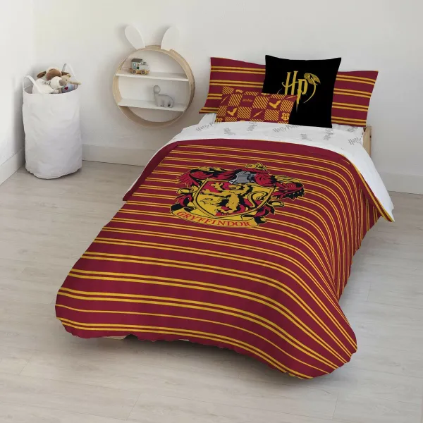 Šiaurės šalių viršelis Harry Potter Gryffindor Spalvotas 175 Siūlai 200 x 200 cm Lova 120