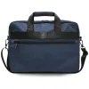 BMW Nylon Pockets & Metal Logo - 16" Notebook Bag (Navy Blue)
