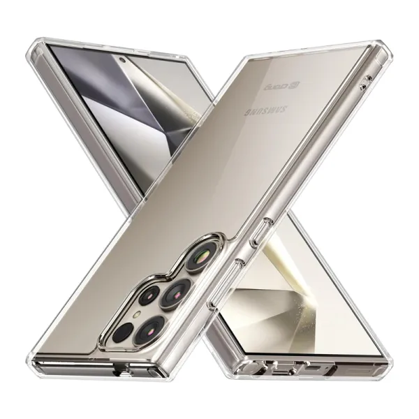 Crong Crystal Shield Cover - Samsung Galaxy S24 Ultra Case (Transparent)