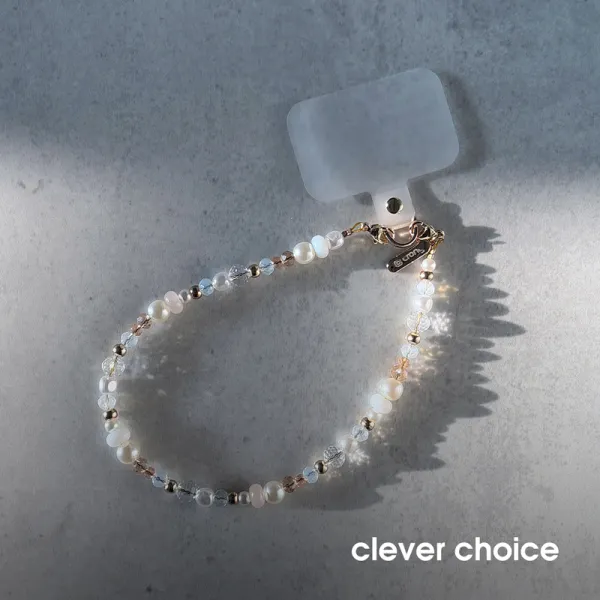 Crong Phone Charm - Lanyard Phone Pendant (Shiny Crystals)